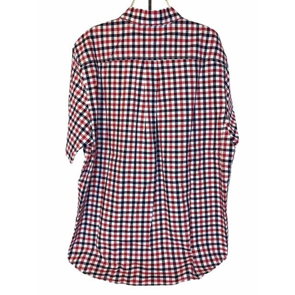 Children’s Place  Plaid Poplin Button Up Shirt - Sweet Pea Size Boys Large Lot 5 - Picture 9 of 16